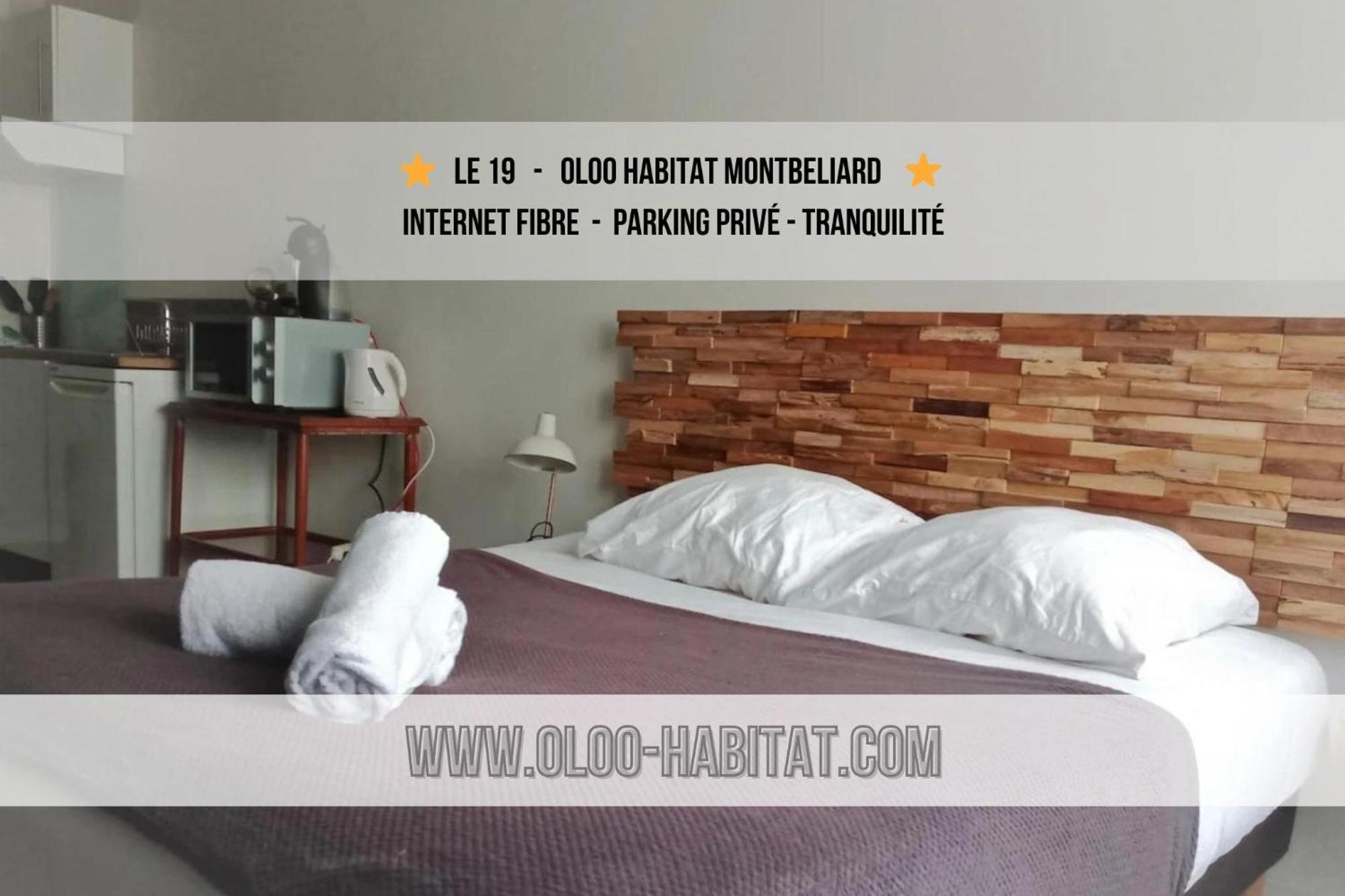 Oloo Habitat - Le19 - Parking Prive Apartamento Montbéliard Exterior foto